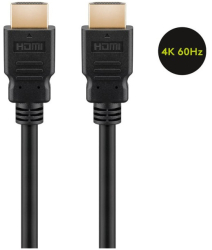 Cablu HDMI de mare viteza Goobay cu Ethernet 4K60Hz - 3m 
