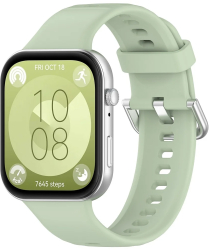Curea pentru Huawei Watch Fit 3 - Techsuit Watchband 24mm W061 - Light Green 