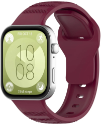 Curea pentru Huawei Watch Fit 3 - Techsuit Watchband W050 - Bordeaux 