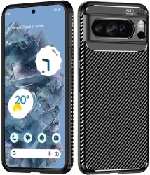 Husa pentru Google Pixel 9 Pro XL - Techsuit CarbonFiber - Black 