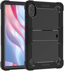 Husa pentru Honor Pad X9 / X8 Pro + Folie - Techsuit Rugged TabShell - Black 