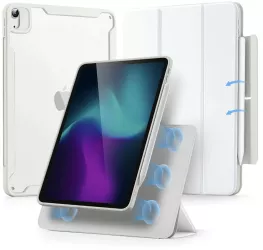 Husa pentru iPad Air 4 2020 / Air 5 2022 / Air 11A 2024 - ESR Rebound Hybrid - White 