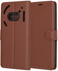 Husa pentru Nothing Phone 2a / 2a Plus - Techsuit Leather Folio - Brown 