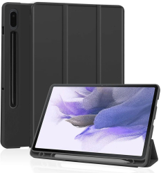 Husa pentru Samsung Galaxy Tab S7 FE - Techsuit Flex Trifold - Black 