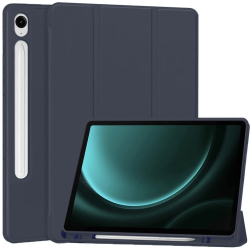 Husa pentru Samsung Galaxy Tab S9 FE - Techsuit Flex Trifold - Dark Blue 