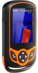 Camera cu termoviziune ecran color 3.2&rdquo card SD 16 Gb Li-ion -20° C pana la 550° C rezolutie IR de 256 x 192 px WiFi ecra 