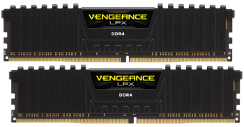 Memorie Corsair Vengeance LPX 16GB 2x8GB DDR4 2133MHz CL13 neagra cmk16gx4m2a2133c13 