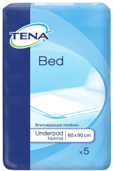 Aleze / Protectii pentru pat TENA Bed Normal 60 x 90 cm 5 buc