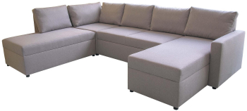 Canapea extensibila Sani Concept U Drepta montaj Bej 
