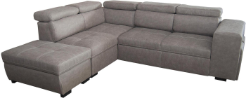 Coltar extensibil Sani Elegant Dreapta montaj Gri 