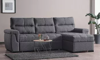 Coltar extensibila Sirena 260 cm gri 