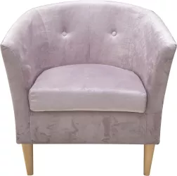 Fotoliu Sani Sonata 72 x 66 x 75 cm Cenusa trandafir 