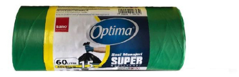 Saci menajeri 60 L verzi Sano Optima Super 