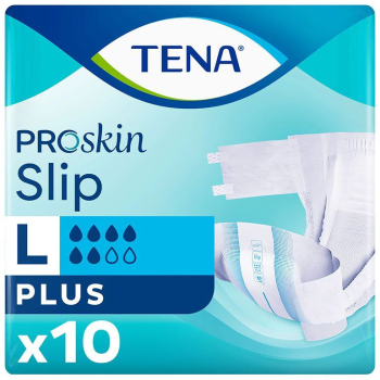 Scutece pentru adulti Tena Slip Plus L 10 buc