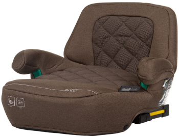 Inaltator auto Chipolino Safy I-Size 125-150 cm macadamia cu sistem Isofix 