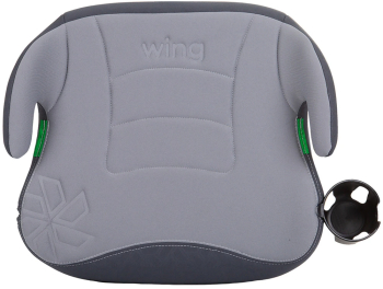 Inaltator auto Chipolino Wing I-Size 125-150 cm ash grey cu sistem Isofix