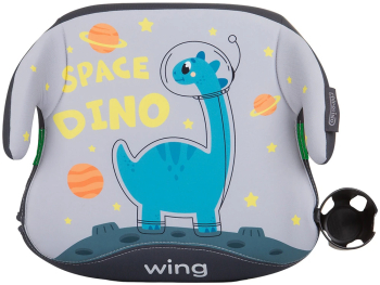 Inaltator auto Chipolino Wing I-Size 125-150 cm space dino cu sistem Isofix 