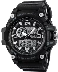 Ceas barbatesc Skmei Dual Time Led Quartz Digital 