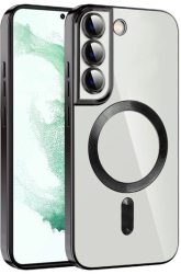 Husa pentru Samsung Galaxy S22 Plus 5G - Marmalis Luxury Crystal MagSafe Black