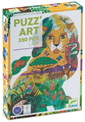 Puzzle PuzzArt Leu Djeco 350 piese 