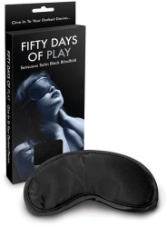 Fifty day of Play - Masca Satin Neagra 