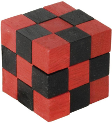 Joc logic Cub sarpe colorat rosu negru 