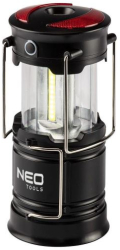 Lampa camping 3 in 1 LED COB 3 W 200 lm 3xAA NEO
