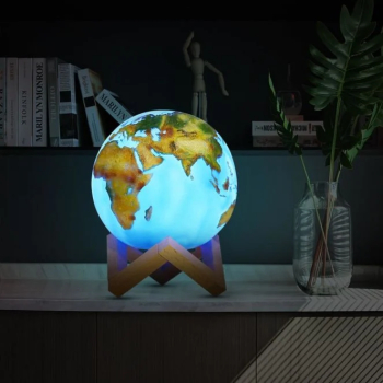 Lampa Glob 3D 