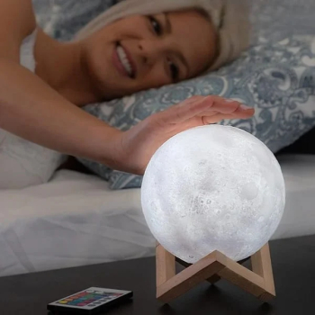 Lampa Led tip Luna - 16 culori 