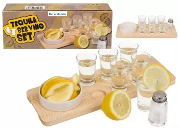 Set de servire Tequila - 9 piese 