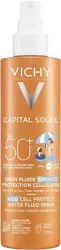 Spray de corp cu protectie solara SPF50+ pentru copii Vichy Capital Soleil 200 ml 