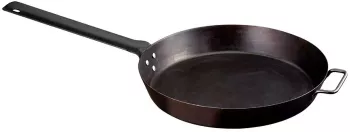 Tigaie adanca rotunda din otel carbon Paella Lumberjack cu maner 50 cm Camp Chef CC-SLJ20
