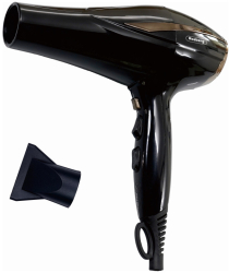 Uscator de par Rosberg R51100O 2200W 2 viteze 3 niveluri Cool shot Concentrator Negru/bronz 