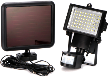 Proiector 60 Led cu Senzor si Panou Solar 