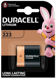 Duracell CRP2 / 223 / DL223 / EL223AP / CR-P2 6V Baterie litiu Continutul pachetului 1 Bucata 
