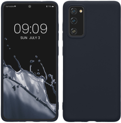 Husa Kwmobile pentru Samsung Galaxy S20 FE Albastru inchis Silicon KWM0000121L059C 