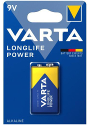 Varta Longlife Power 9V / E-Block / 6LP3146 Baterie alcalină Conținutul pachetului 1 Bucată