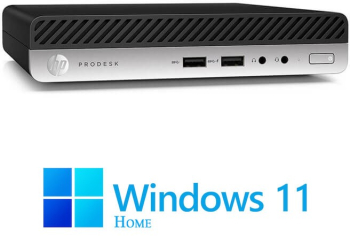 Mini PC HP ProDesk 400 G4 Hexa Core i5-9500T 16GB DDR4 SSD Win 11 Home 