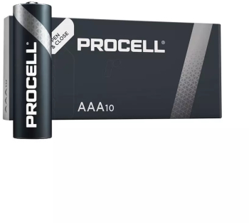 PROCELL AAA LR03 Duracell Industrial Baterie alcalina Continutul pachetului 1x Blister 