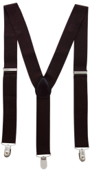 Bretele Elastice Reglabile 3 Puncte Prindere Inchizatori metalice Unisex Uni Maro 