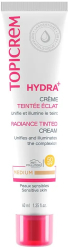 Crema faciala nuantatoare cu protectie solara Topicrem Hydra + SPF50 medium 40 ml 