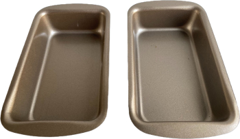 Set 2 tavi cuptor forma dreptunghi 7.5cm x 13.5cm 