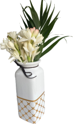 Vaza decorativa ceramica 22 cm 