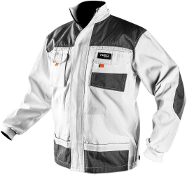 Geaca de lucru alba model HD marimea XL/56 NEO 