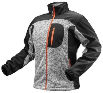 Hanorac tricotat intarit cu tesatura softshell model OUTDOOR marimea XXXL/60 NEO 