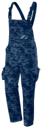 Pantaloni de lucru cu pieptar salopeta model Camo Navy marimea XL/54 NEO 