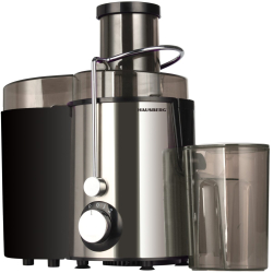 Storcator de fructe si legume Hausberg HB-7645 600 W 2 viteze si Turbo recipient pulpa 1 l recipient suc 550 ml accesoriu impingere ne 