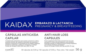 Supliment alimentar pentru unghii si par Topicrem Kaidax 60 capsule 