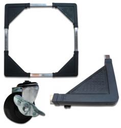 Suport cu Roti Ajustabil Pentru Electrocasnice - Aragaz Frigider - 3317 