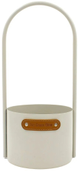 Ghiveci metalic decorativ The Green Shop 30x13cm 